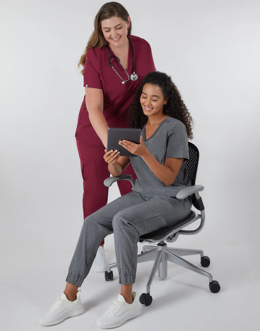 Hanes Comfort Fit Scrubs Women's Scrub Top