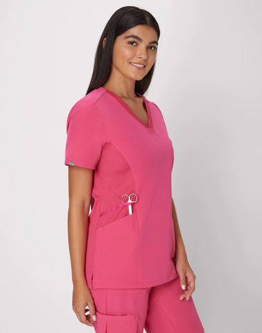 Hanes Comfort Fit Scrubs Women's Scrub Top