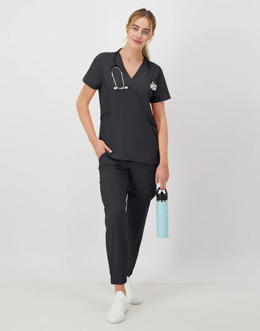 Hanes Comfort Fit Scrubs Women's Scrub Top