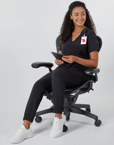 Hanes Comfort Fit Scrubs Women's Scrub Top