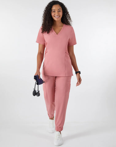 Hanes Comfort Fit Scrubs Women's Scrub Top