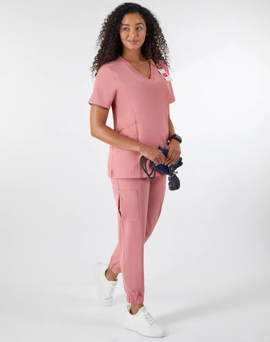 Hanes Comfort Fit Scrubs Women's Scrub Top