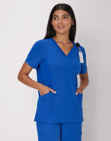 Hanes Comfort Fit Scrubs Women's Scrub Top