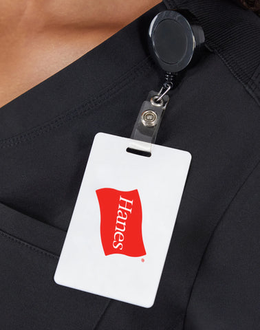 Hanes Comfort Fit Scrubs Women's Rib Back Scrub Top