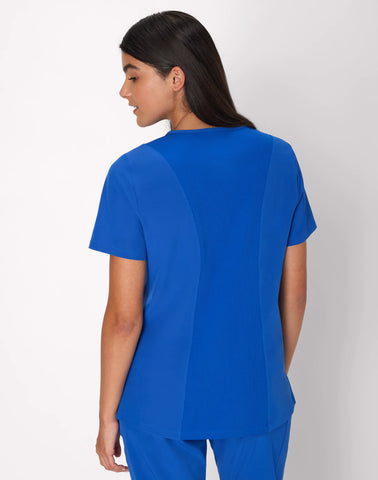 Hanes Comfort Fit Scrubs Women's Rib Back Scrub Top