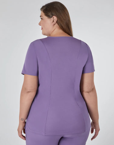 Hanes Comfort Fit Scrubs Women's Rib Back Scrub Top