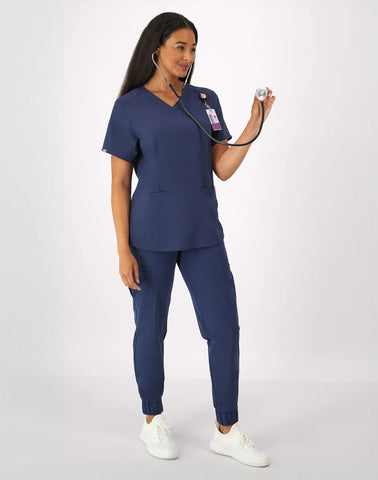 Hanes Comfort Fit Scrubs Women’s V-Neck Scrub Top