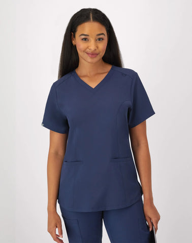 Hanes Comfort Fit Scrubs Women’s V-Neck Scrub Top