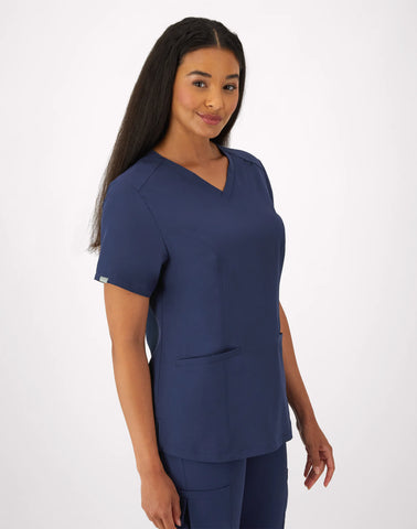 Hanes Comfort Fit Scrubs Women’s V-Neck Scrub Top