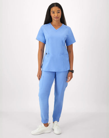 Hanes Comfort Fit Scrubs Women’s V-Neck Scrub Top