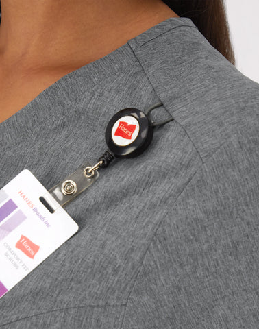 Hanes Comfort Fit Scrubs Women’s V-Neck Scrub Top