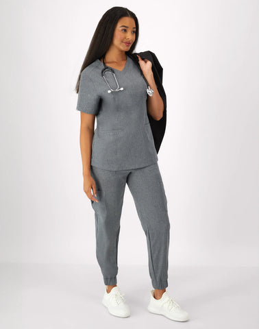 Hanes Comfort Fit Scrubs Women’s V-Neck Scrub Top