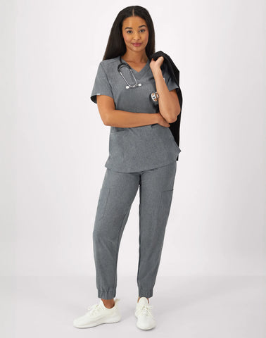 Hanes Comfort Fit Scrubs Women’s V-Neck Scrub Top