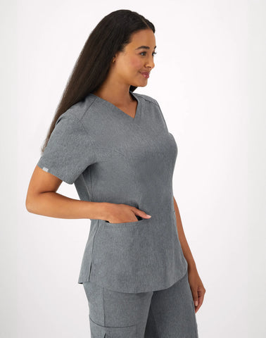 Hanes Comfort Fit Scrubs Women’s V-Neck Scrub Top