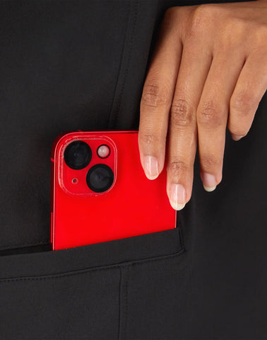 Hanes Comfort Fit Scrubs Women’s V-Neck Scrub Top