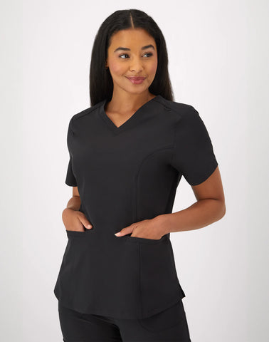 Hanes Comfort Fit Scrubs Women’s V-Neck Scrub Top