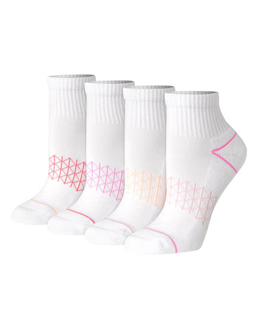 Hanes Absolute Comfort Women's Ankle Socks Pack, 4-Pairs