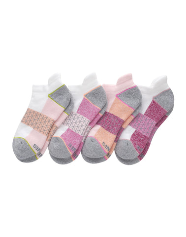 Hanes Absolute Comfort Women's Heel Shield Socks, 4-Pairs