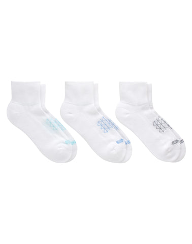 Hanes Absolute Run Women’s Ankle  Socks, 3-Pairs