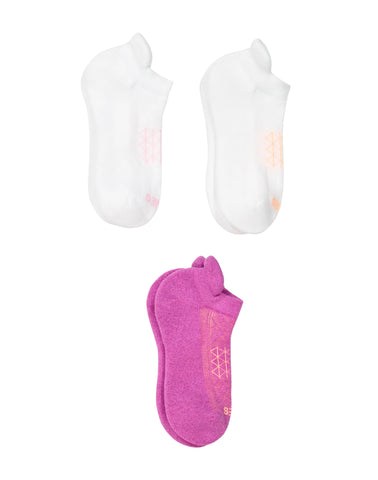 Hanes Absolute Run Women’s No Show Tab Socks, 3-Pairs