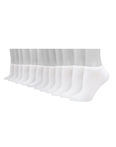 Hanes Women's Lightweight Super No Show Socks, 12-Pairs