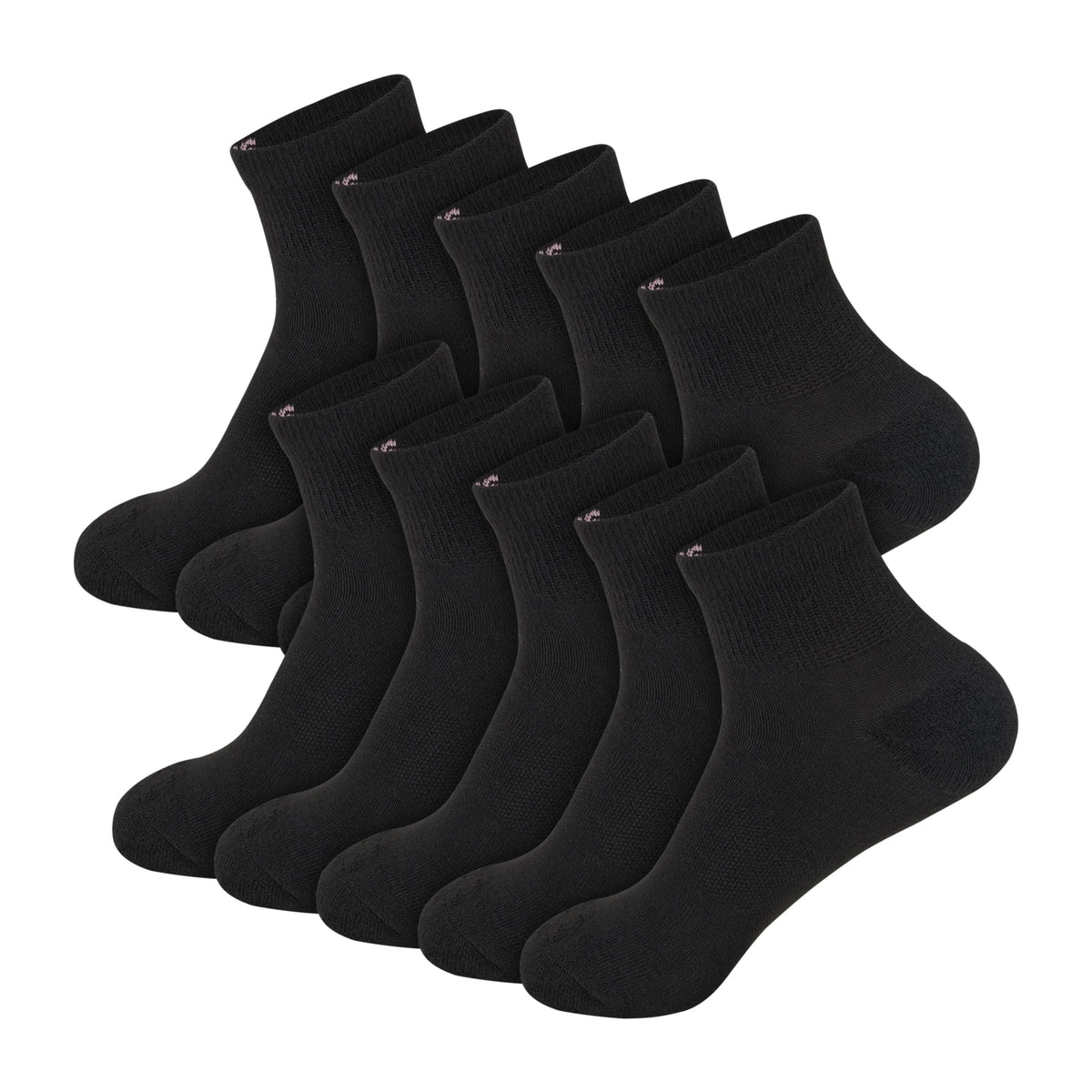 Hanes Moves X-Temp Women’s Ankle Socks, 10-Pairs, Shoe Sizes 5-9