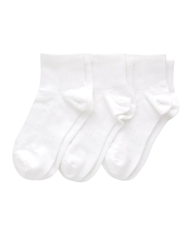 Hanes Moves Women’s Seamless Stretch Ankle Socks, 3 Pairs