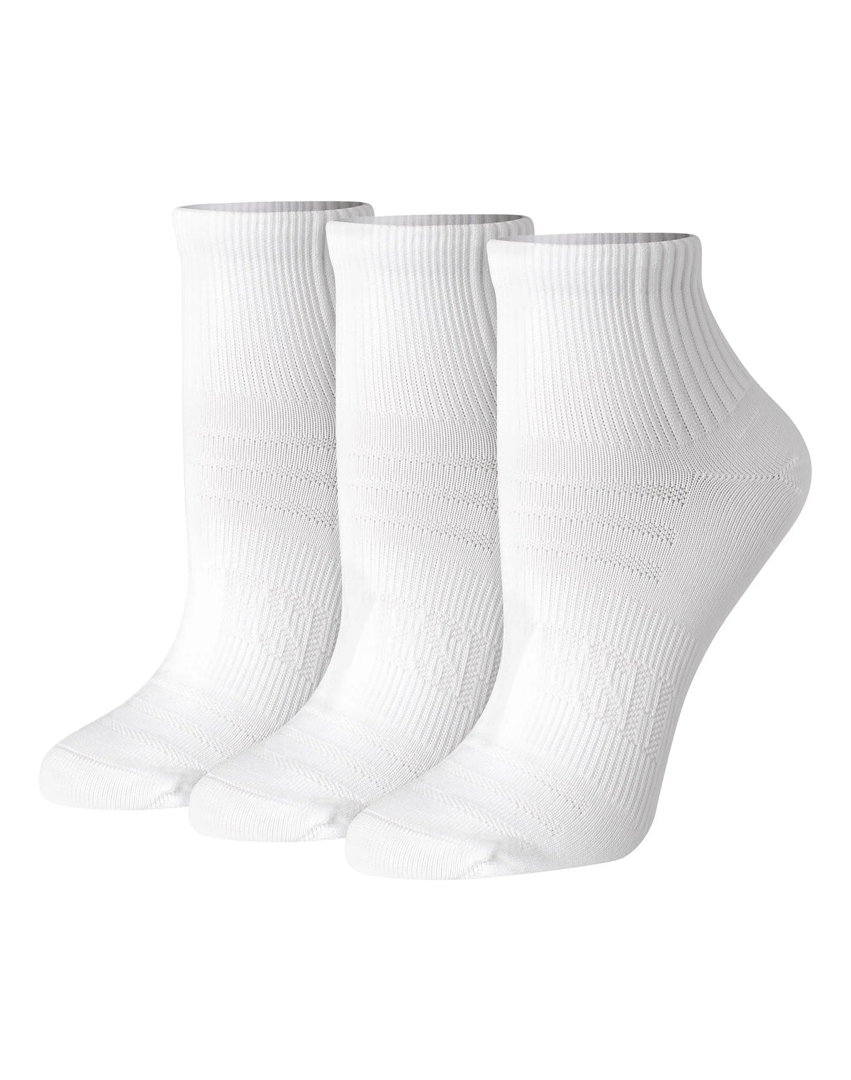 Hanes Moves Women’s Seamless Stretch Ankle Socks, 3 Pairs