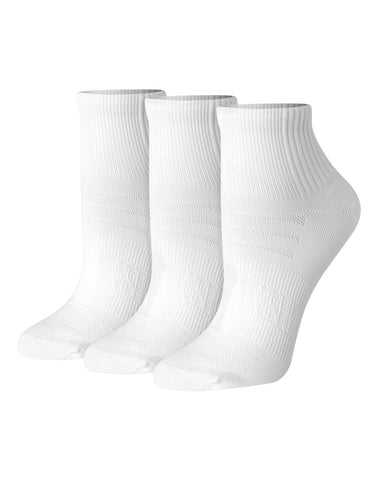 Hanes Moves Women’s Seamless Stretch Ankle Socks, 3 Pairs