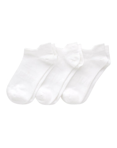 Hanes Moves Women's Seamless Stretch No Show Tab Socks, 3-Pairs