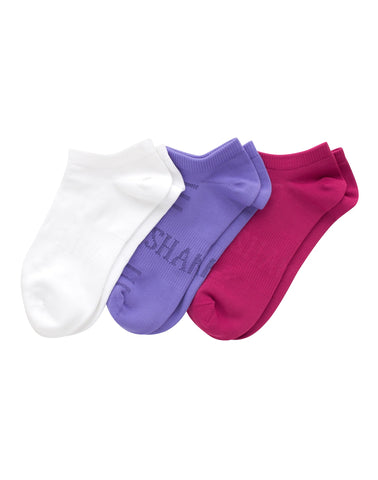 Hanes Moves Women’s Seamless Stretch No Show Socks, 3 Pairs