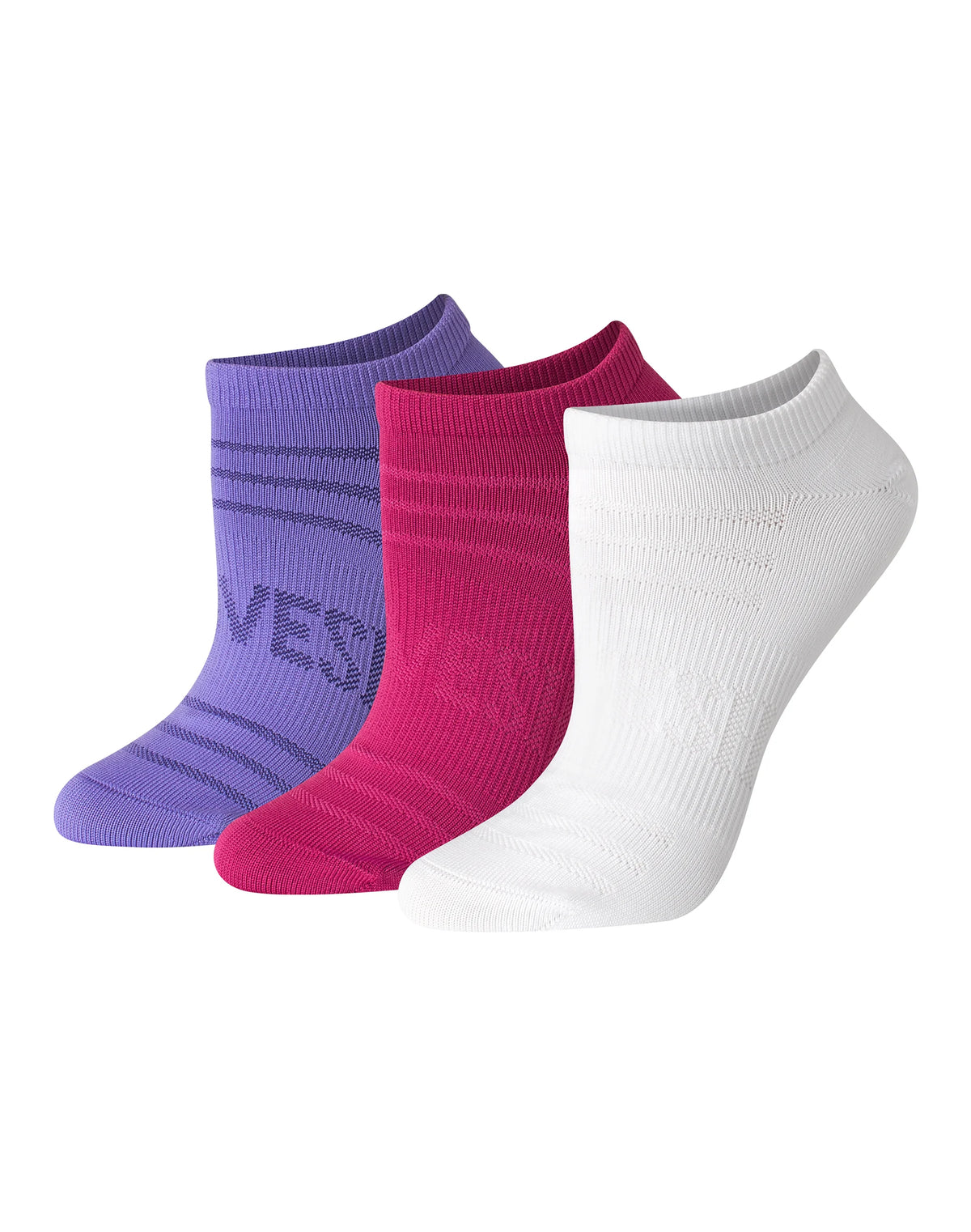 Hanes Moves Women’s Seamless Stretch No Show Socks, 3 Pairs