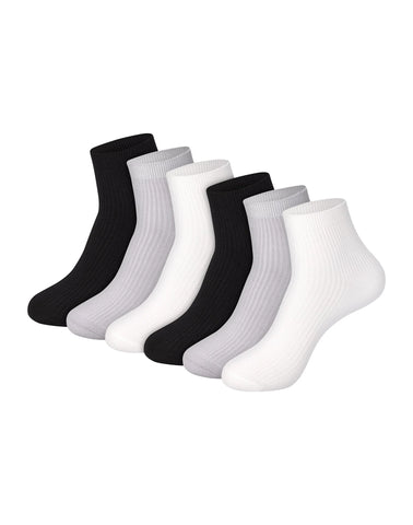 Hanes Originals Women’s SuperSoft  Ankle Socks, 6-Pairs