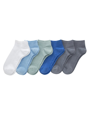 Hanes Originals Women’s SuperSoft No Show Socks, 6-Pairs