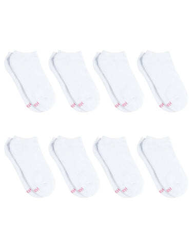 Hanes Ultimate Women's No Show Socks Pack, Cushioned, 8-Pairs