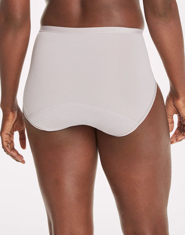Hanes Comfort, Period. Women's Brief Period Underwear, Light Leaks, Neutrals, 3-Pack