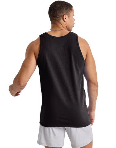Hanes Essentials Men's Cotton Tank Top, 3-Pack