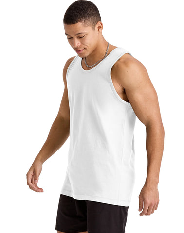 Hanes Essentials Men's Cotton Tank Top, 3-Pack