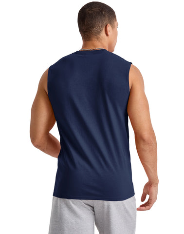 Hanes Men's Cotton Muscle Tank, 3-Pack