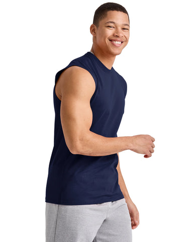 Hanes Men's Cotton Muscle Tank, 3-Pack