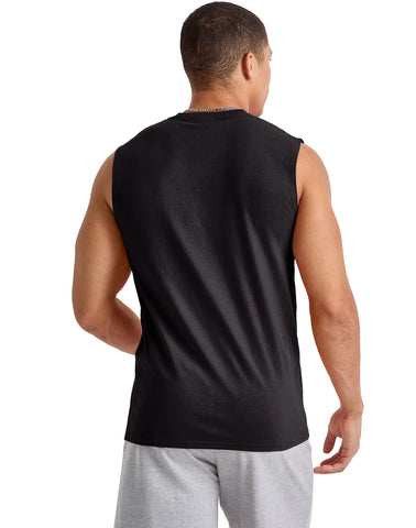 Hanes Men's Cotton Muscle Tank, 3-Pack