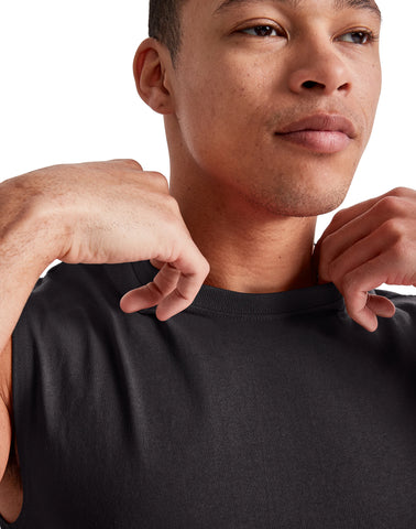 Hanes Men's Cotton Muscle Tank, 3-Pack