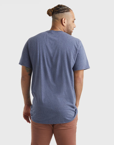 Hanes Originals Men's Tri-Blend T-Shirt (Big & Tall Sizes)