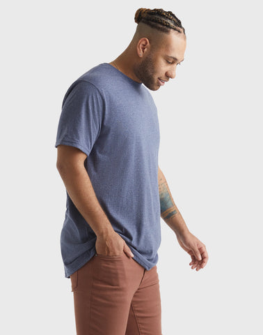 Hanes Originals Men's Tri-Blend T-Shirt (Big & Tall Sizes)