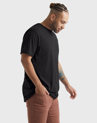 Hanes Originals Men's Tri-Blend T-Shirt (Big & Tall Sizes)