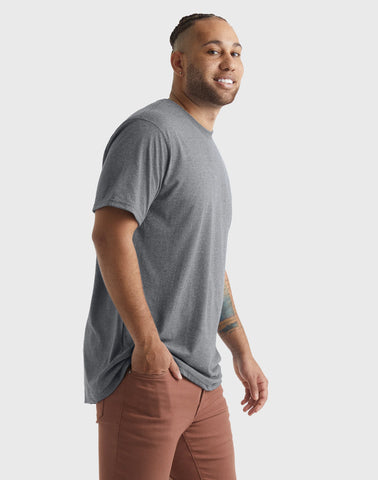 Hanes Originals Men's Tri-Blend T-Shirt (Big & Tall Sizes)