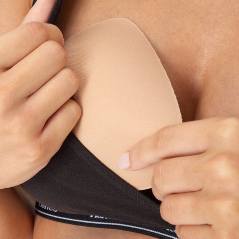 Hanes Maternity Women’s Reusable Nursing Pads, Light Leak Absorbency