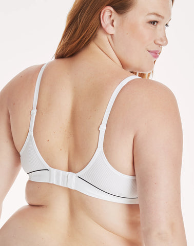 Hanes Originals Women's Seamless Rib Contour Bralette