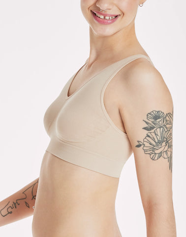 Hanes Cozy Seamless Women's Wireless Bra