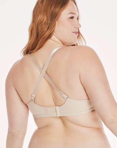 Hanes Oh So Light Women's Wireless T-Shirt Bra, Comfort Flex Fit